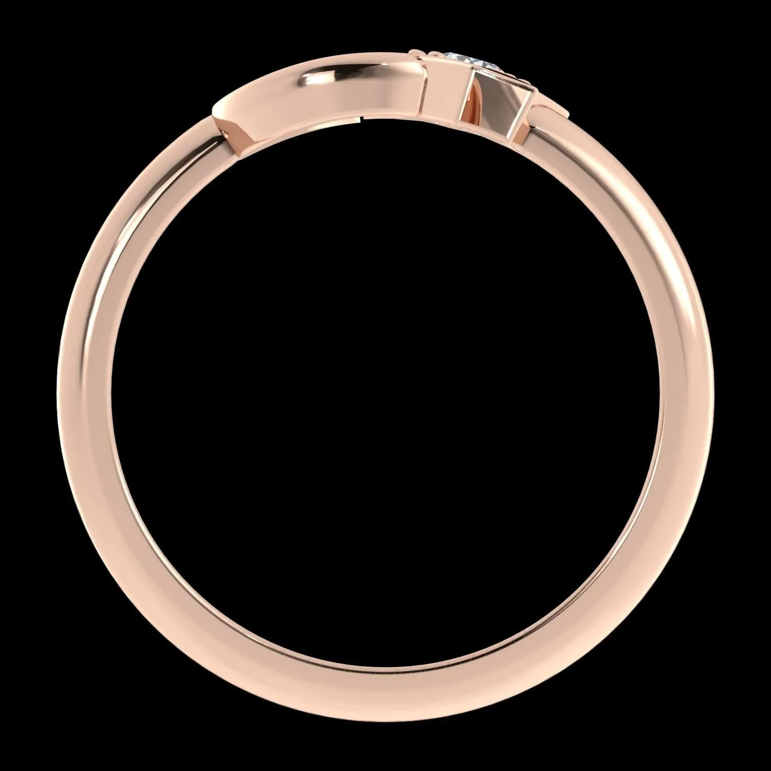 Moon & Star Ring