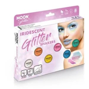 Moon Glitter Iridescent Glitter Shakers, Assorted