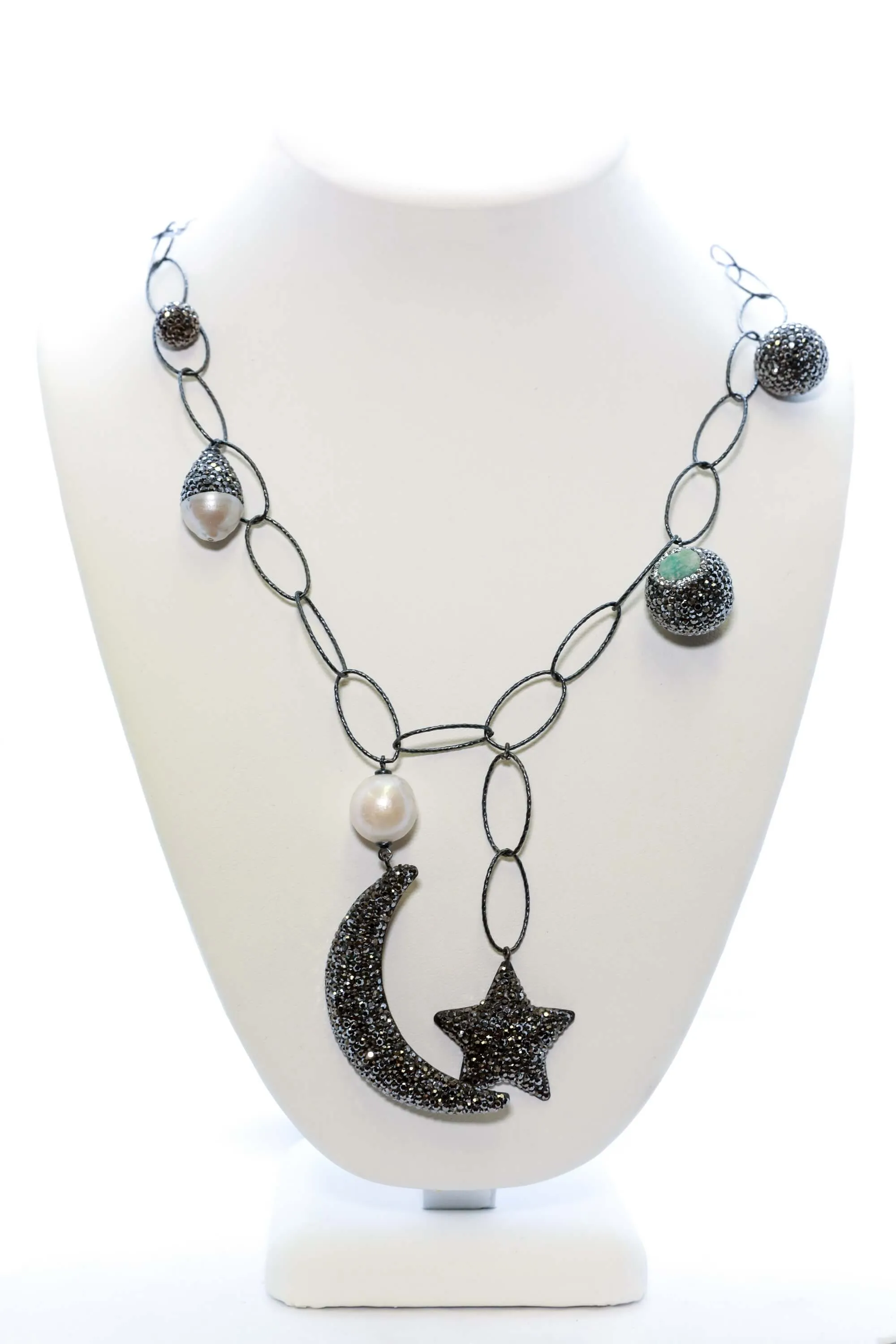 Moon Silver Necklace