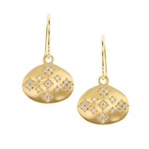 Moon   Stars Diamond Earrings