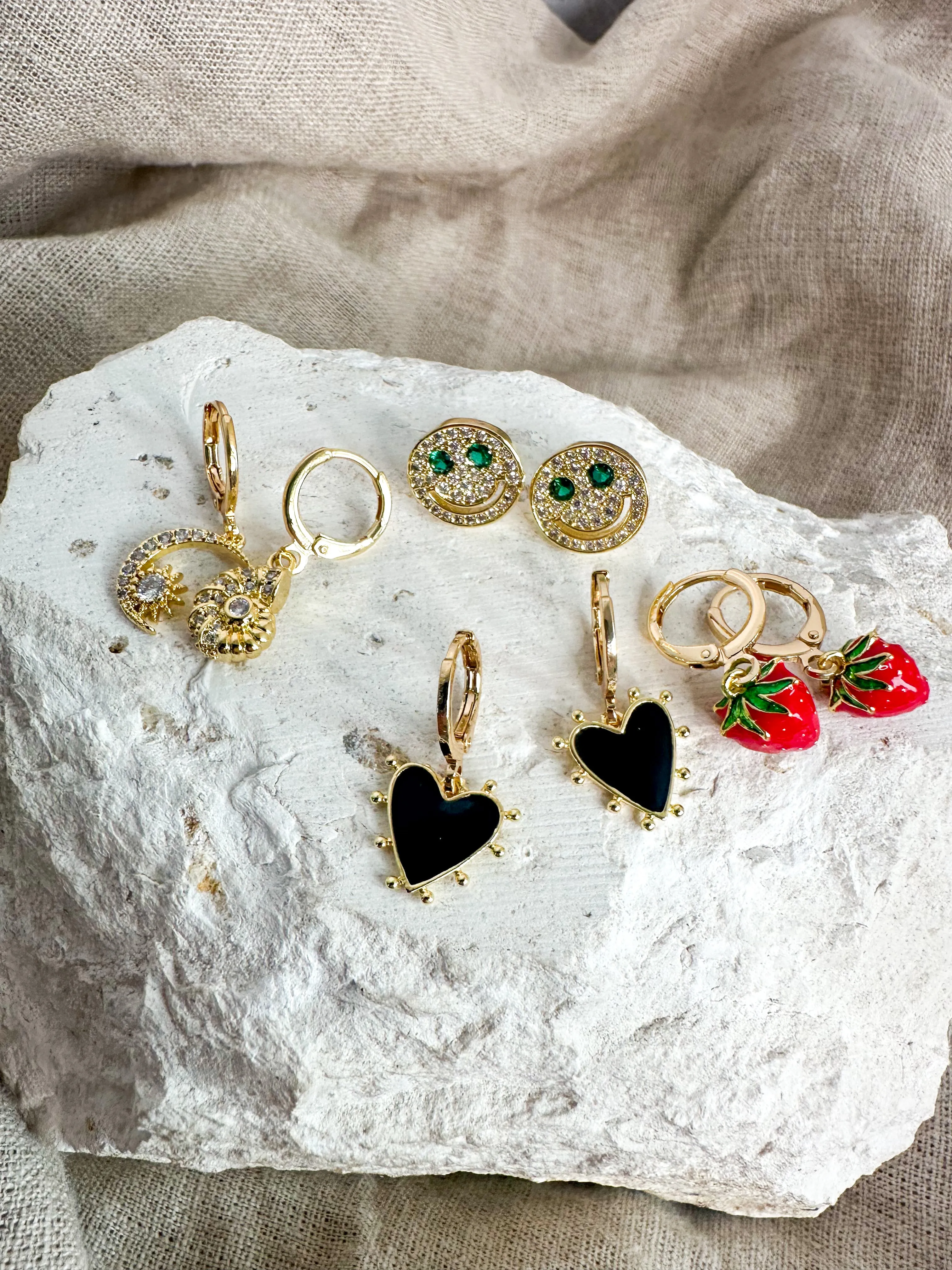 Moonlit Tides Hoops