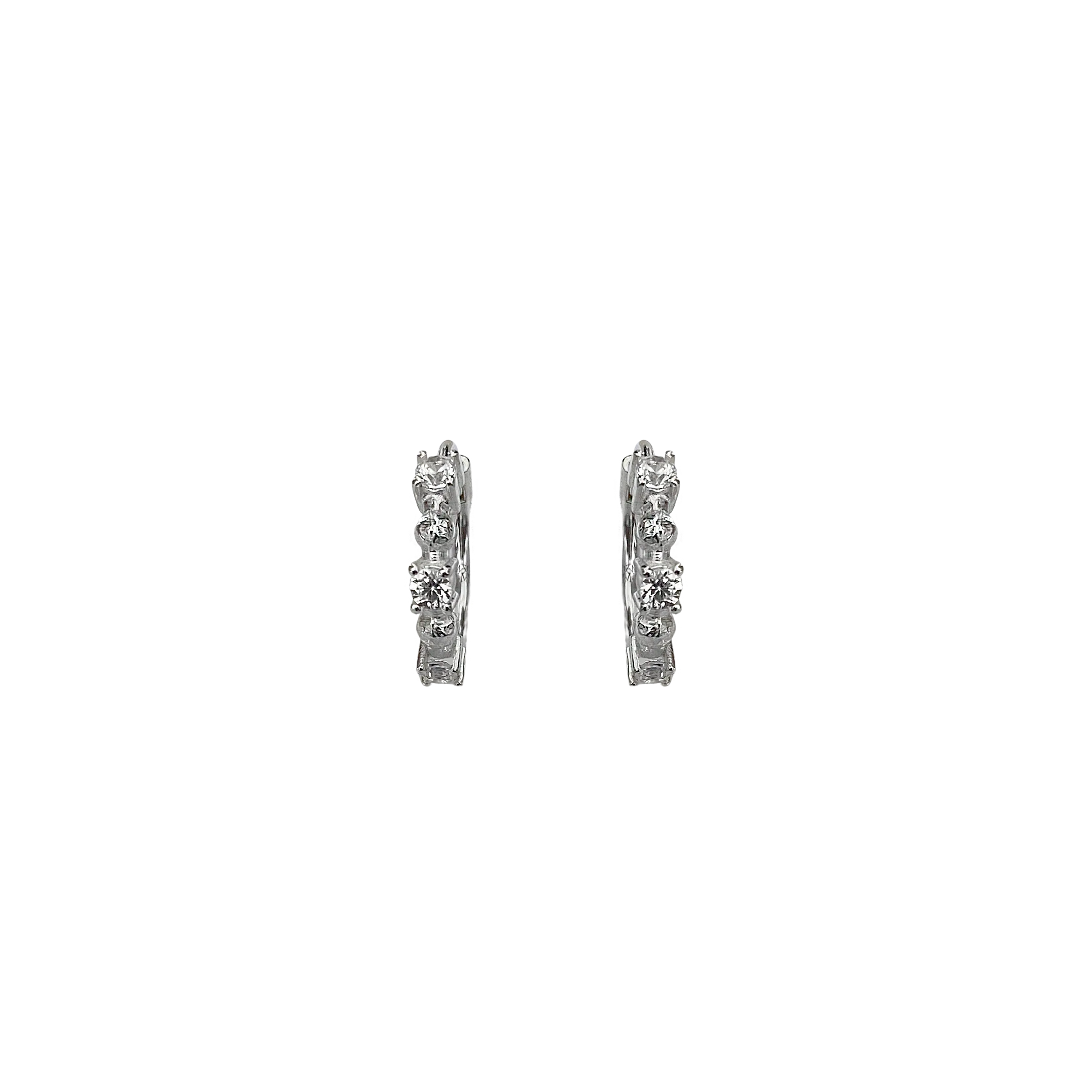 Mountain & Moon Gia Earrings Silver