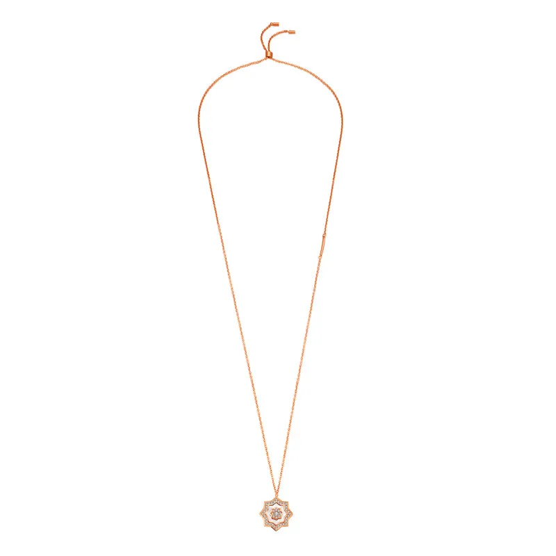 Najm / Necklace Pearl Rose Gold