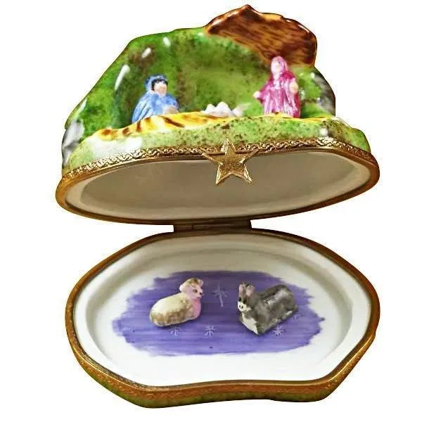 Nativity with 2 Removable Animals