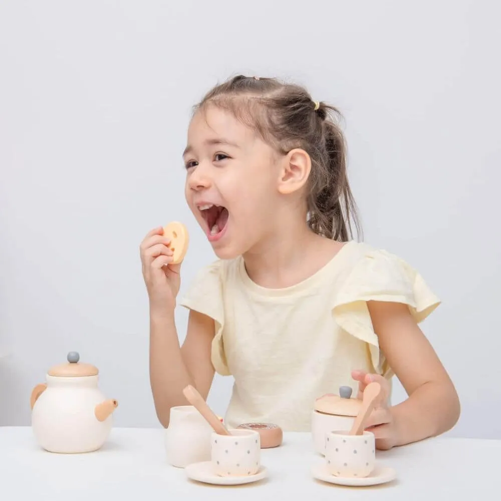 New Classic Toys Wooden Tea Set