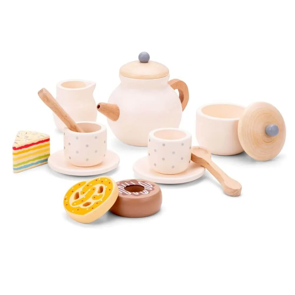 New Classic Toys Wooden Tea Set