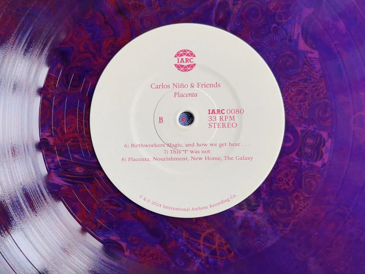 Niño, Carlos & Friends – Placenta [PURPLE/BLUE MARBLED VINYL 2xLP] - New LP