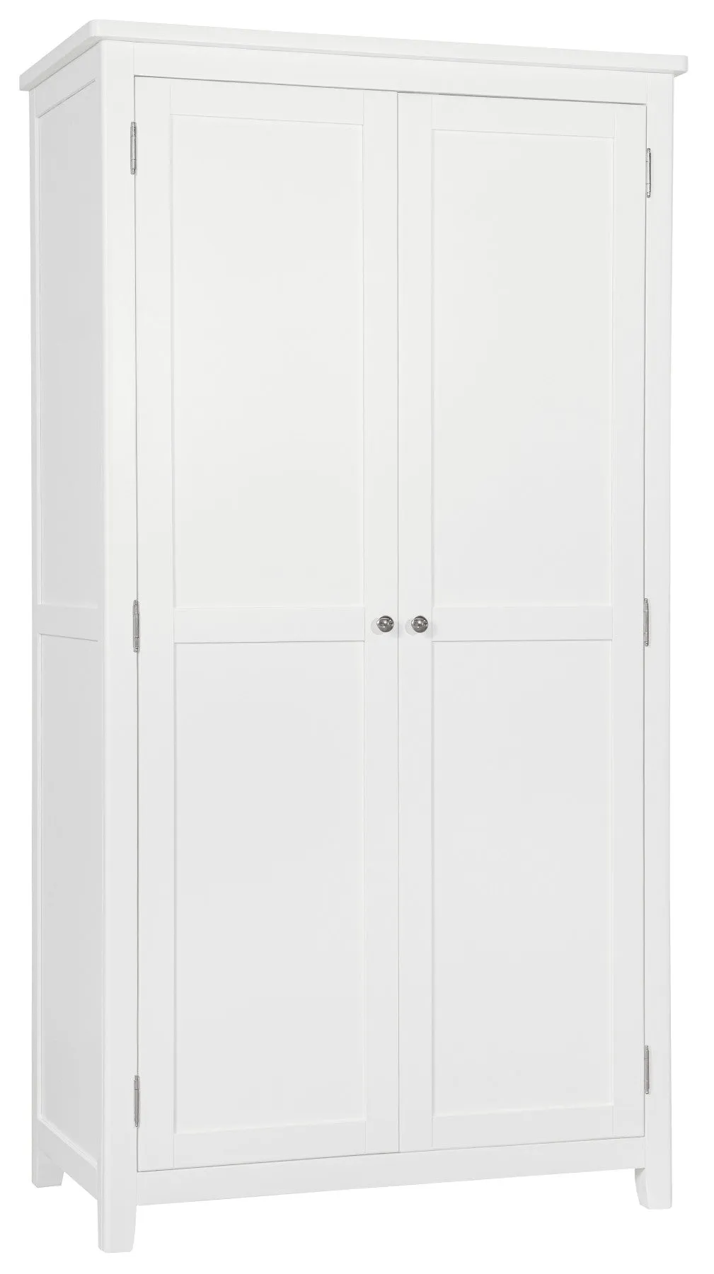 Oxford 2 Door Ladies Wardrobe White
