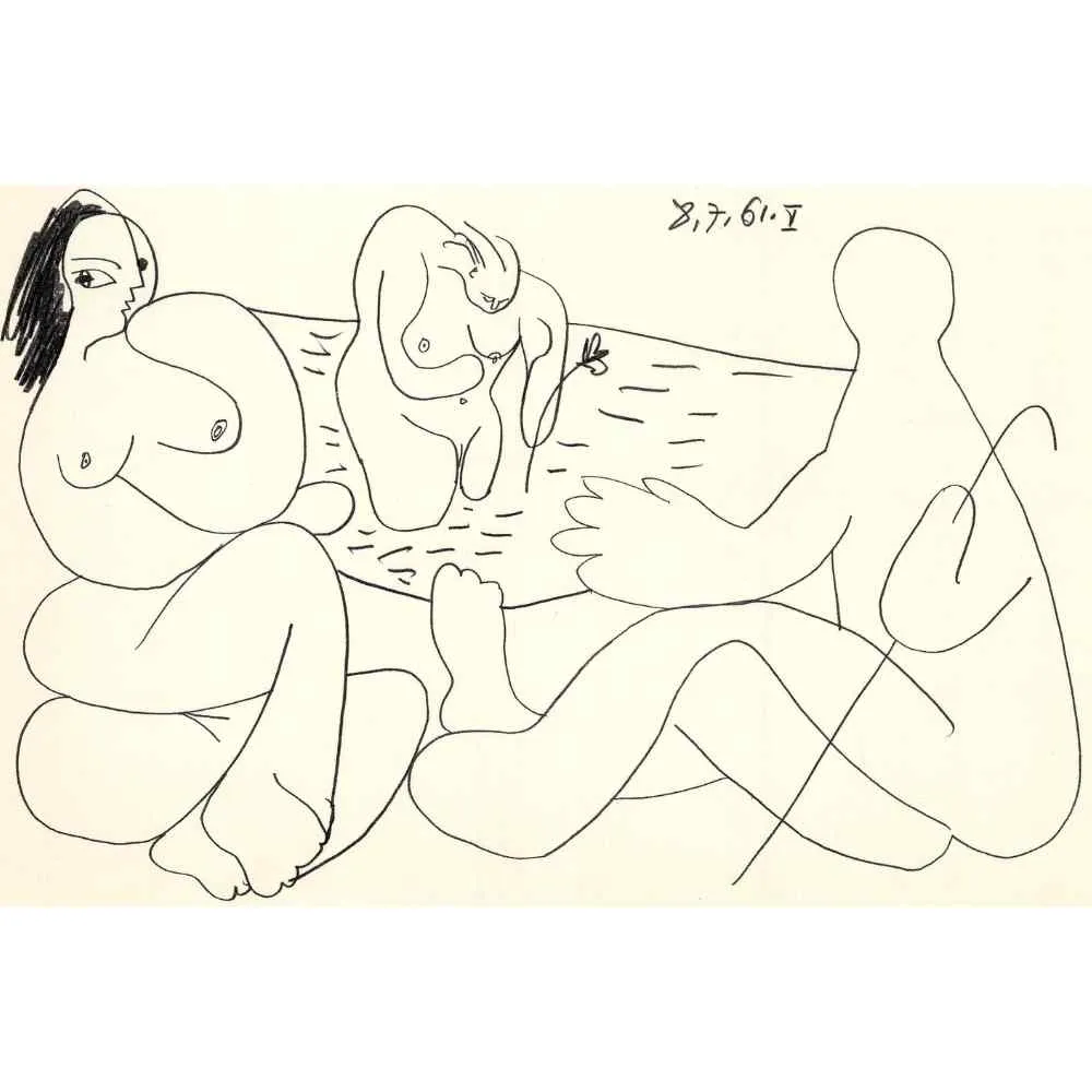 Pablo Picasso - Untitled "Les Dejeuners" XIII