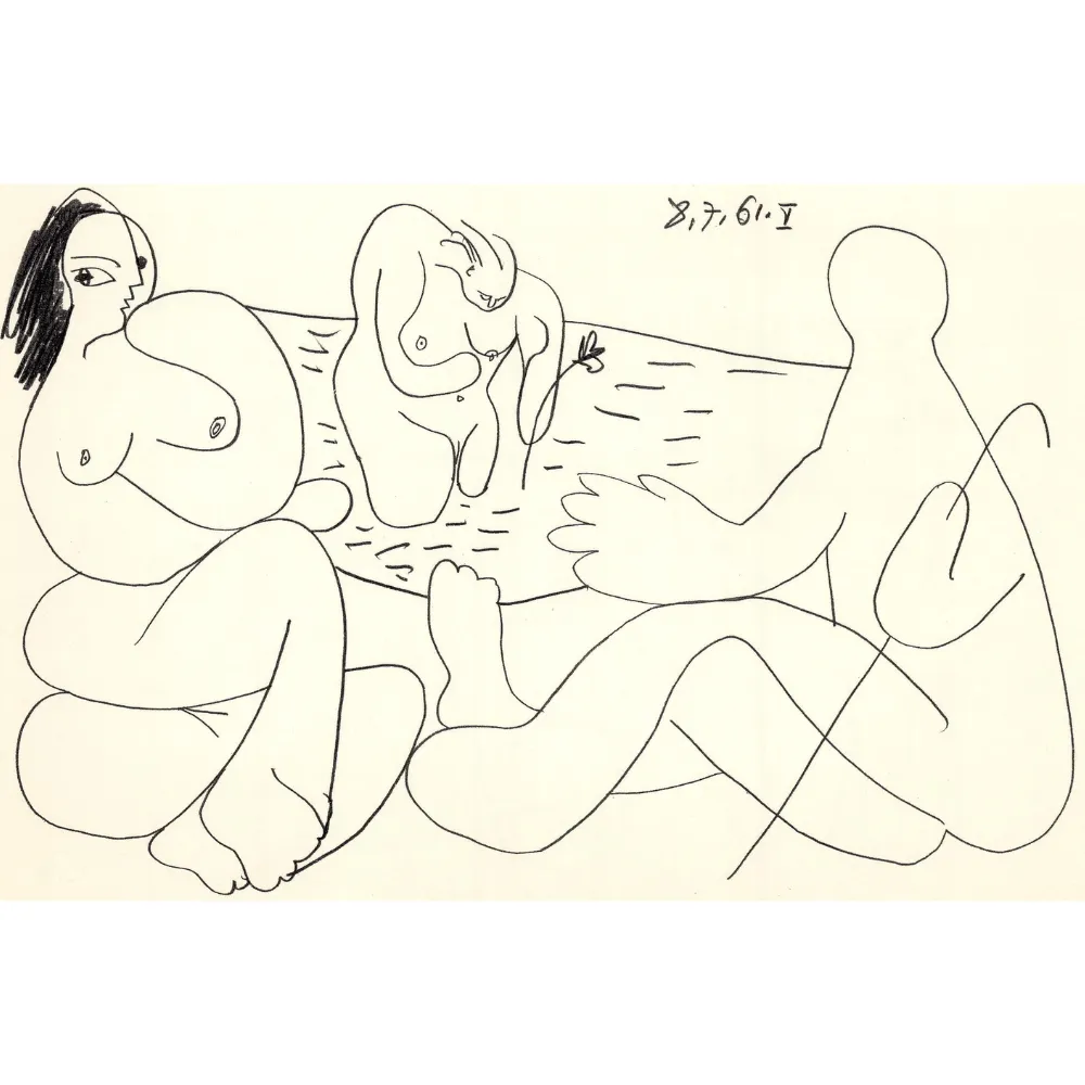 Pablo Picasso - Untitled "Les Dejeuners" XIII