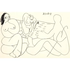 Pablo Picasso - Untitled "Les Dejeuners" XIII