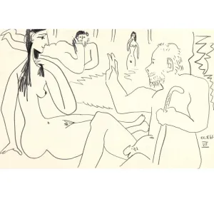 Pablo Picasso - Untitled "Les Dejeuners" XIV