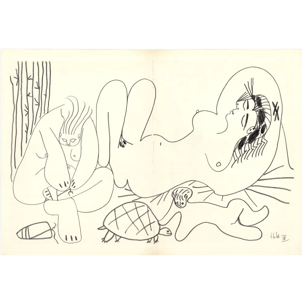Pablo Picasso - Untitled "Les Dejeuners" XVI