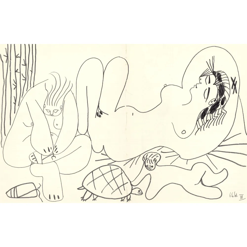 Pablo Picasso - Untitled "Les Dejeuners" XVI