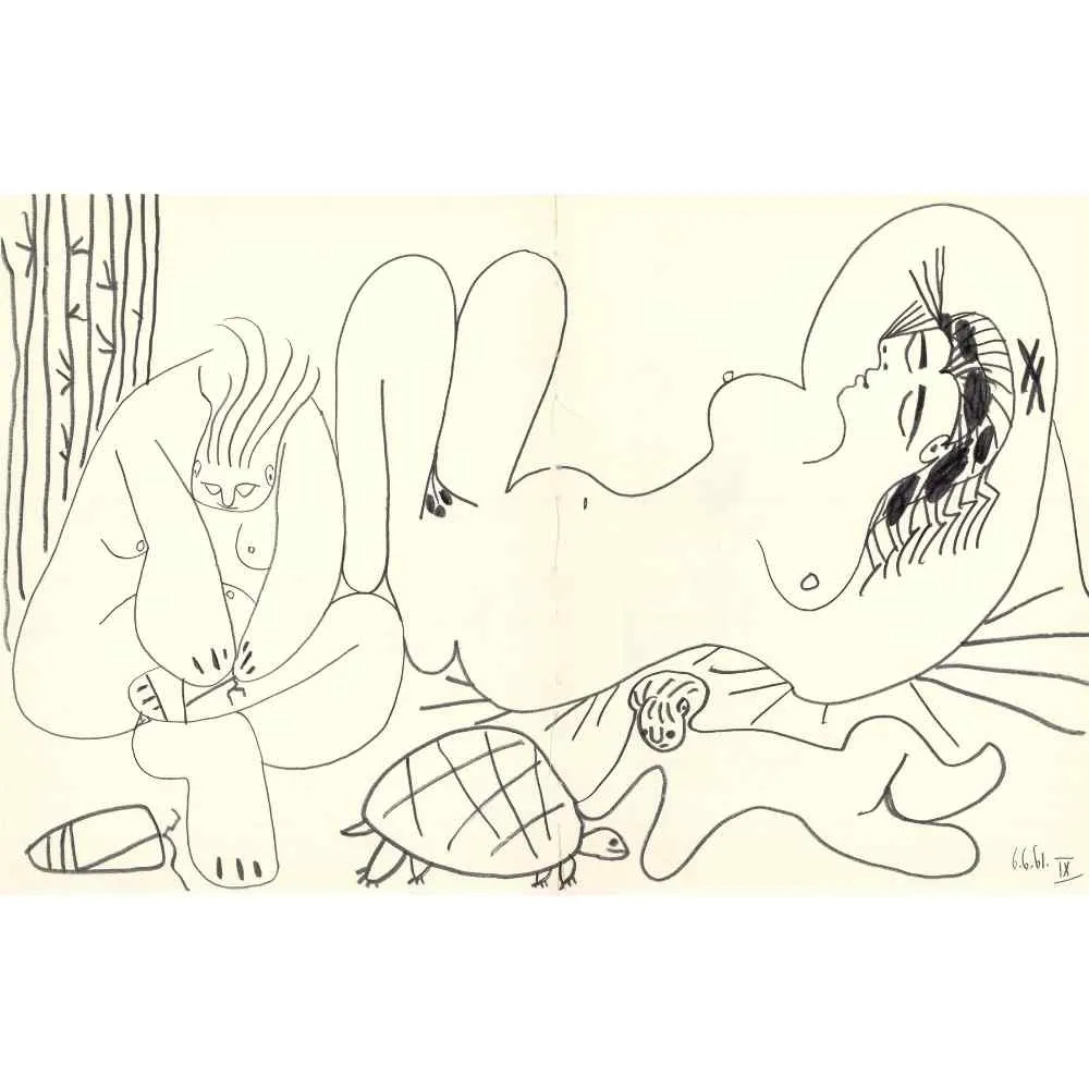 Pablo Picasso - Untitled "Les Dejeuners" XVI