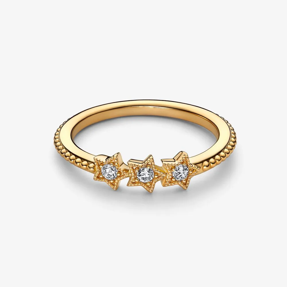 Pandora Shine Celestial Stars Ring