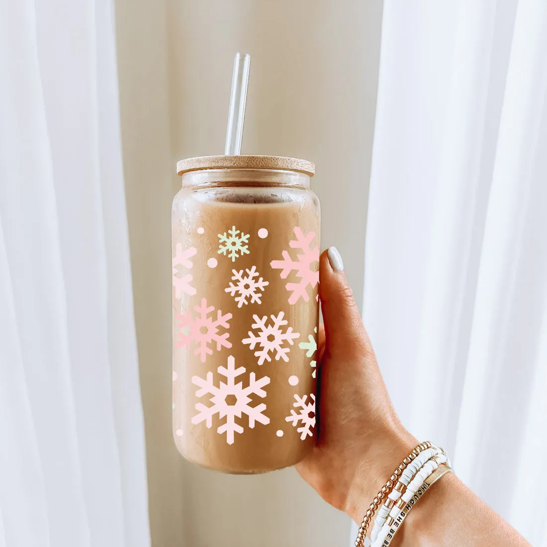 Pastel Snowflakes