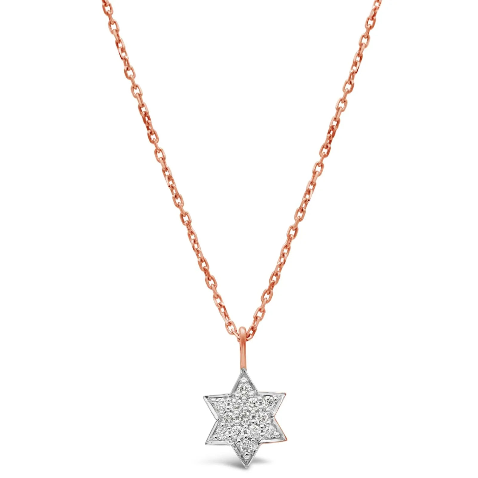 Pavé Diamond Star Pendant