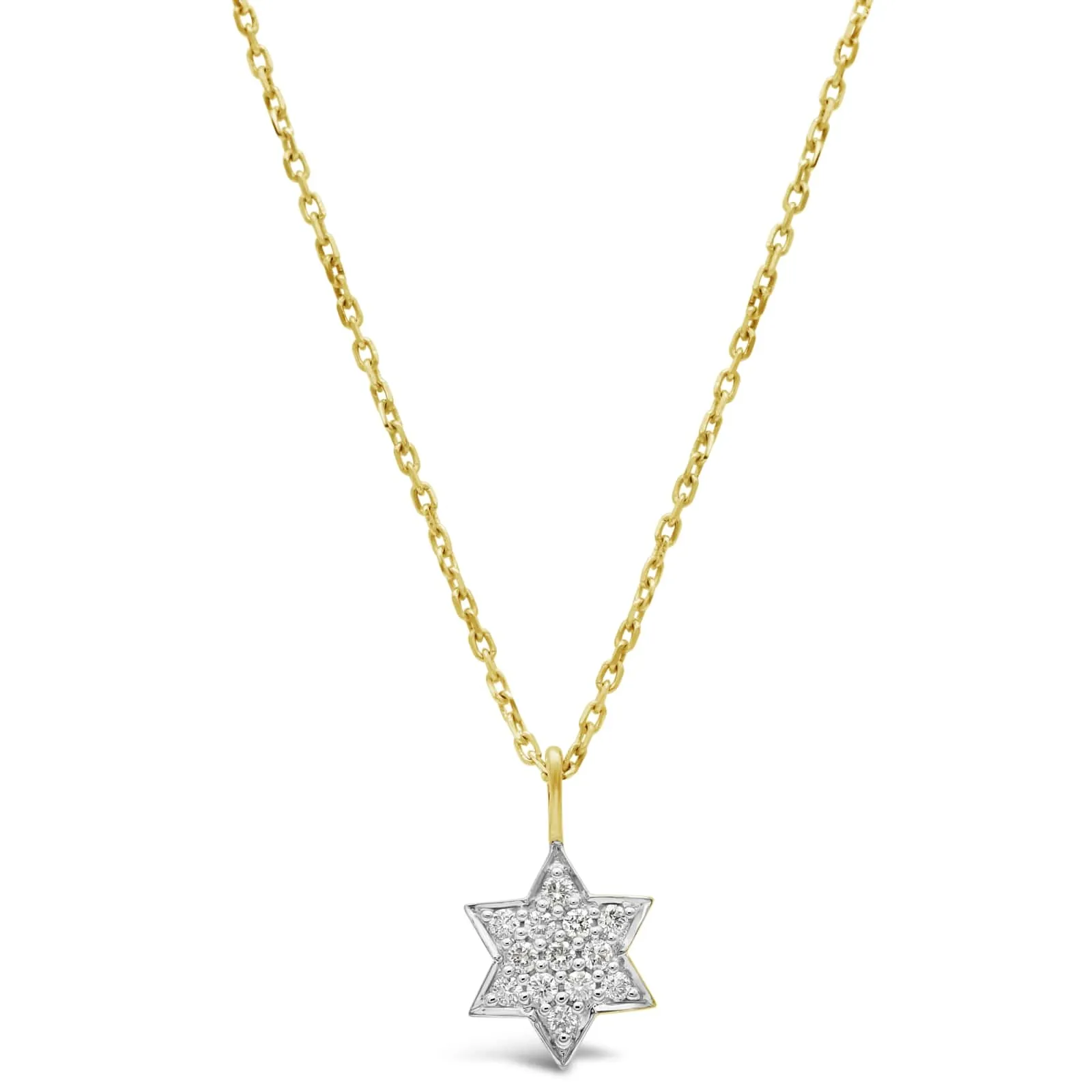 Pavé Diamond Star Pendant