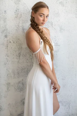 Pearl Shoulder Necklace