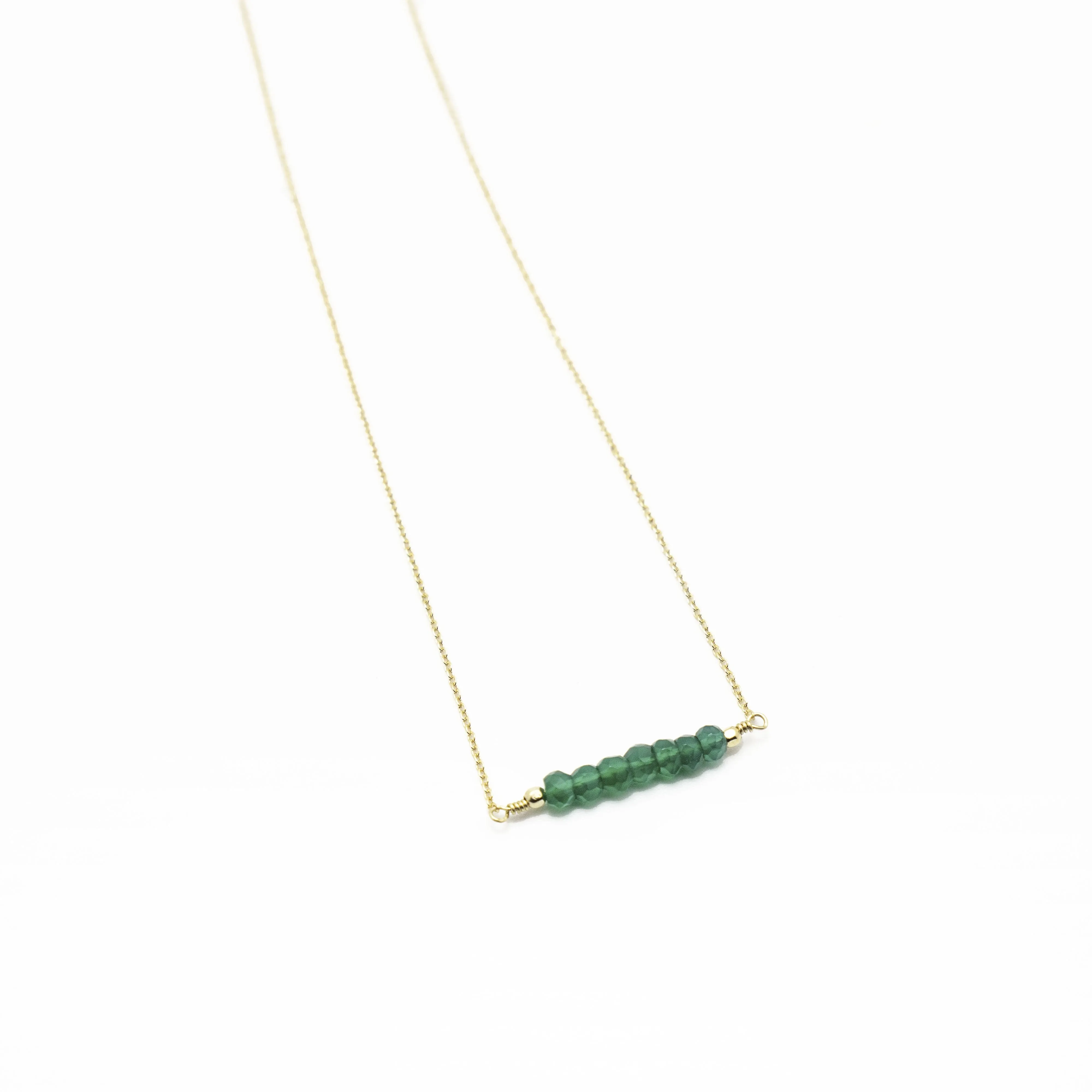 Petra Bead Bar Necklace