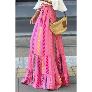 Pink Boho Tassel Tie Skirt: Needful Things' Swirl  Happiness 🌸