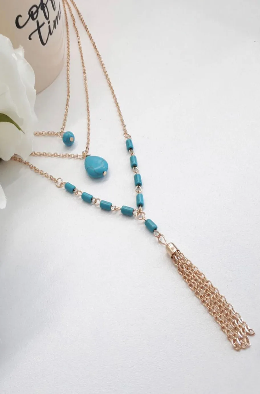 Pocahontas Three Layer Necklace