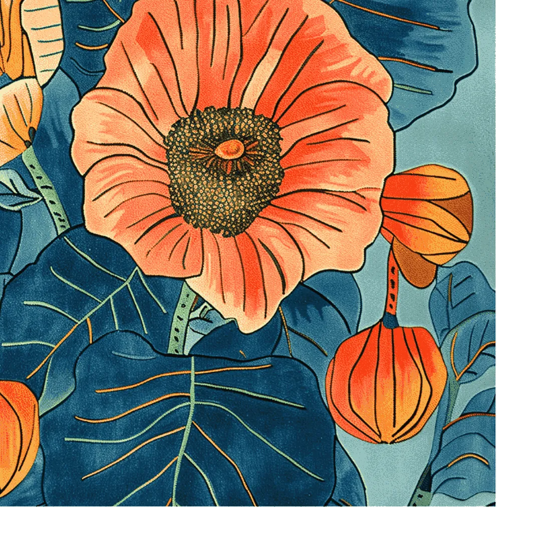 Poppy Symphony Hand Tufted Rug