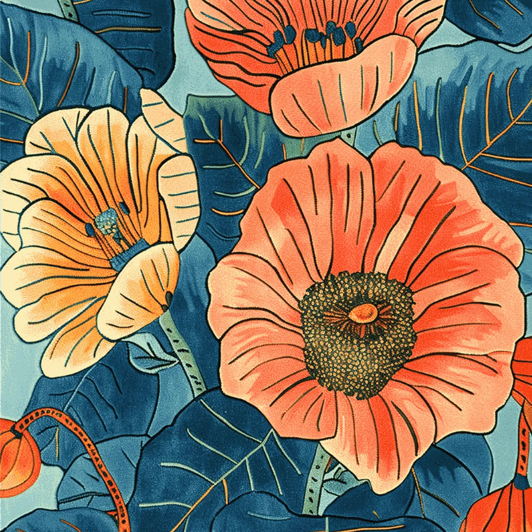 Poppy Symphony Hand Tufted Rug