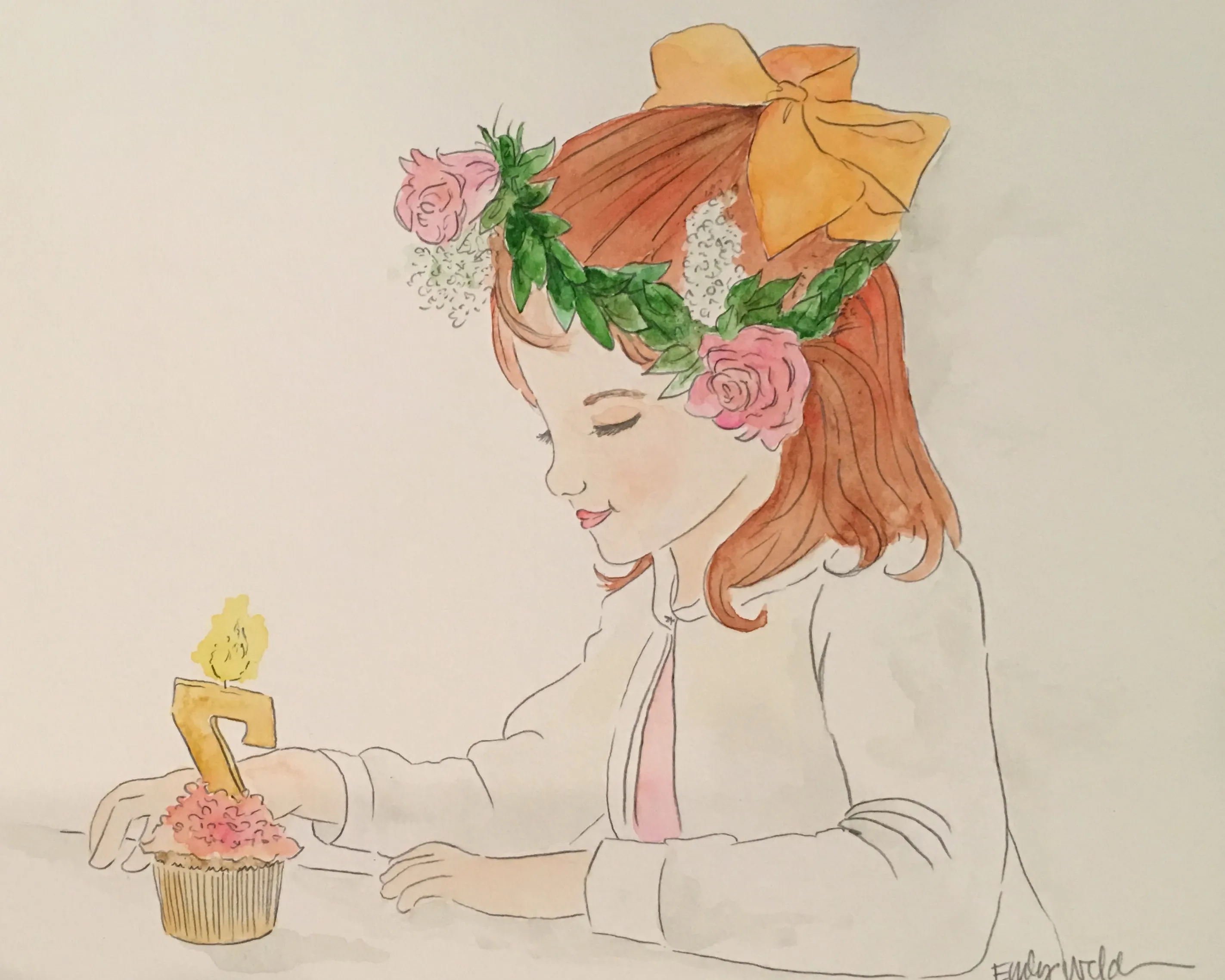 Portrait Watercolor Commission
