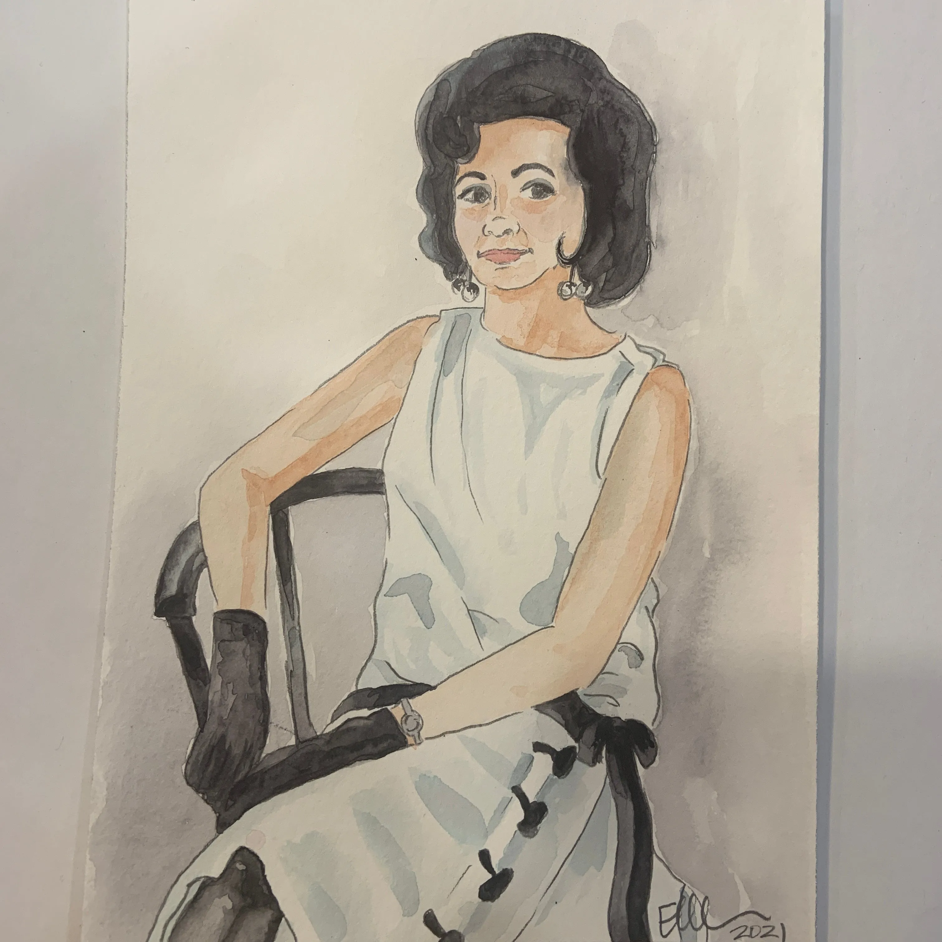 Portrait Watercolor Commission