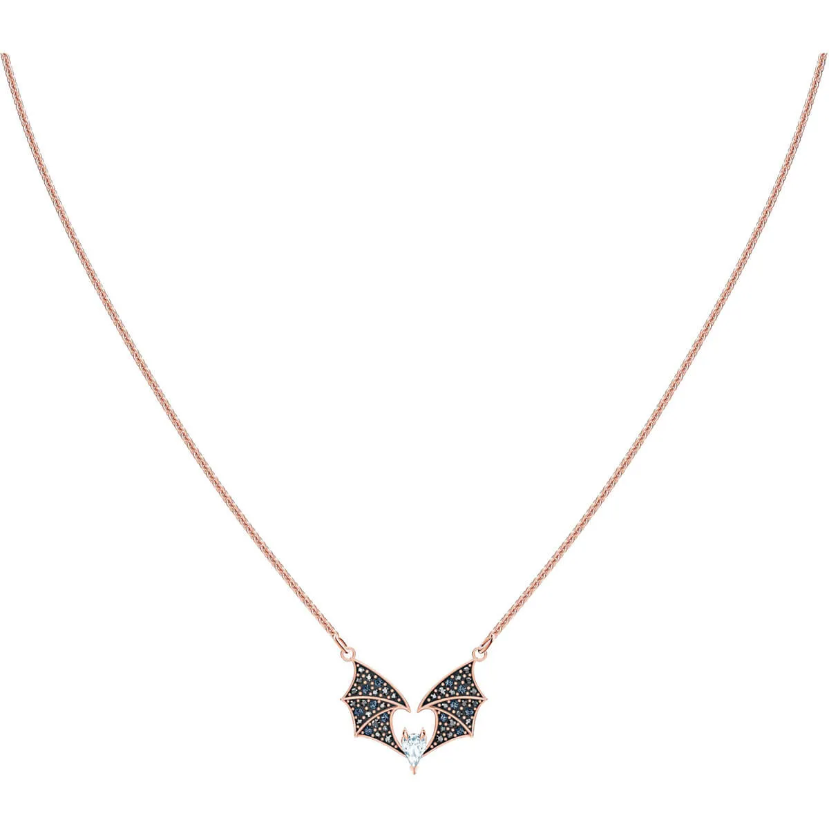 Prosperity Multi-Colored Rose-Gold Tone Plated Necklace