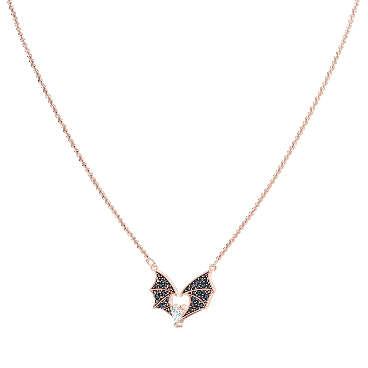 Prosperity Multi-Colored Rose-Gold Tone Plated Necklace