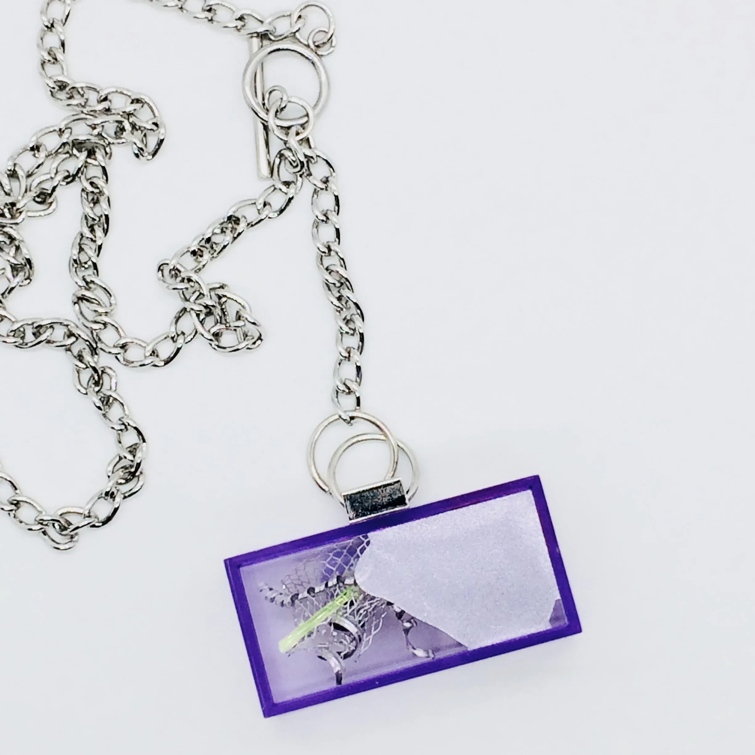 Purple Node Art Necklace.02
