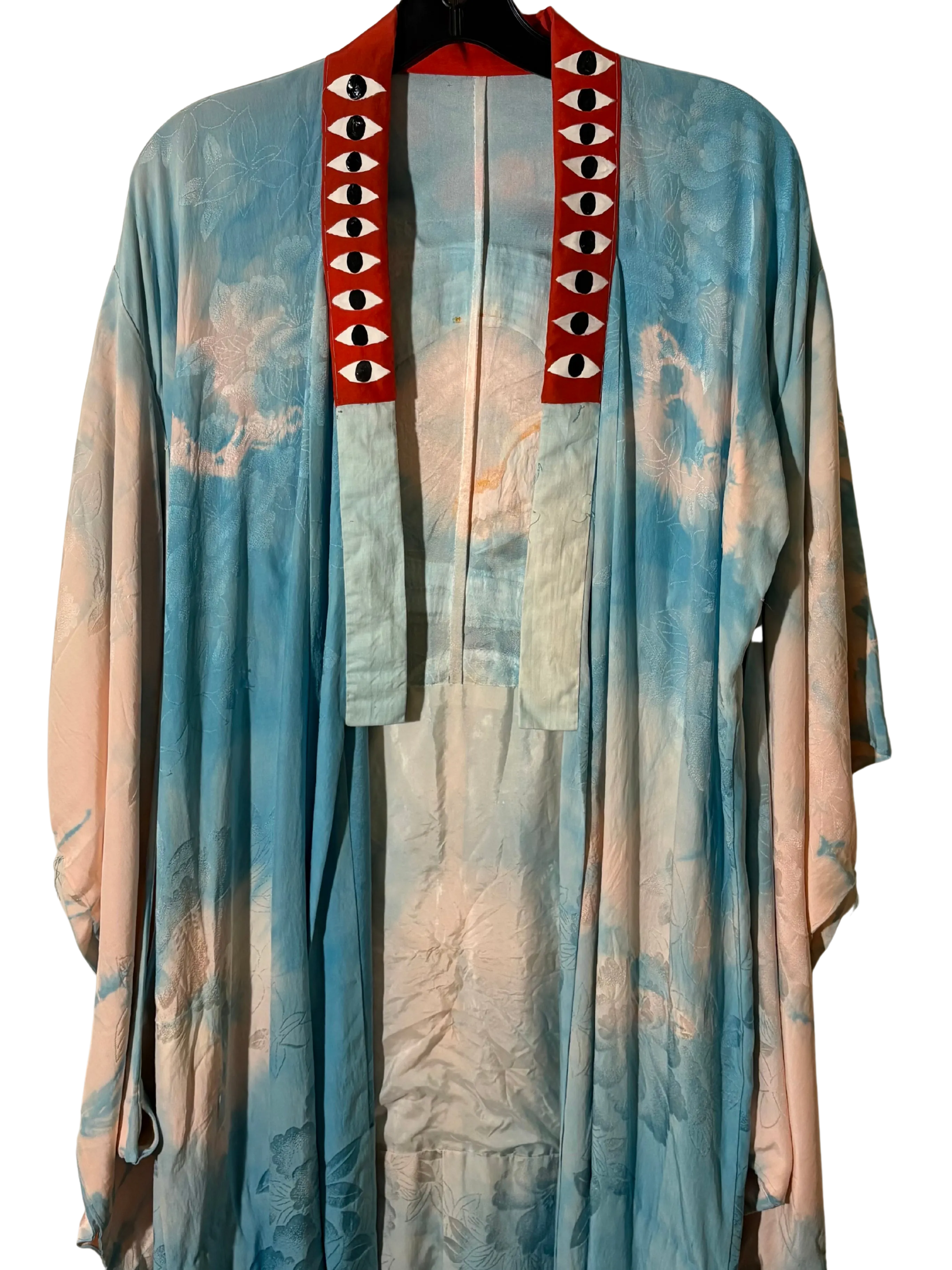 "Dragon in Bloom" - by Ally Ham - Kimono Zulu Reimagined Vintage Kimono Artist Collaboration