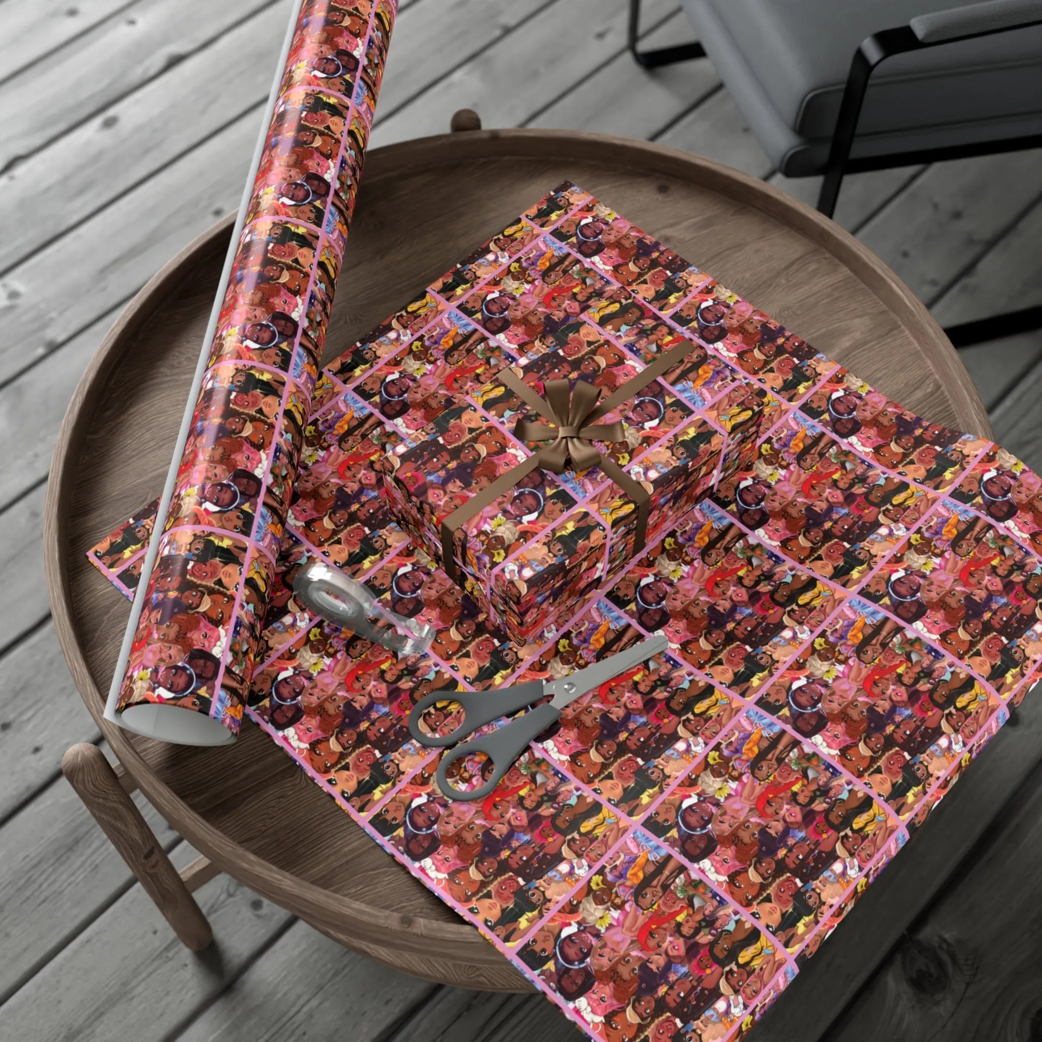 RawSueshii Collage - Gift Wrap Papers