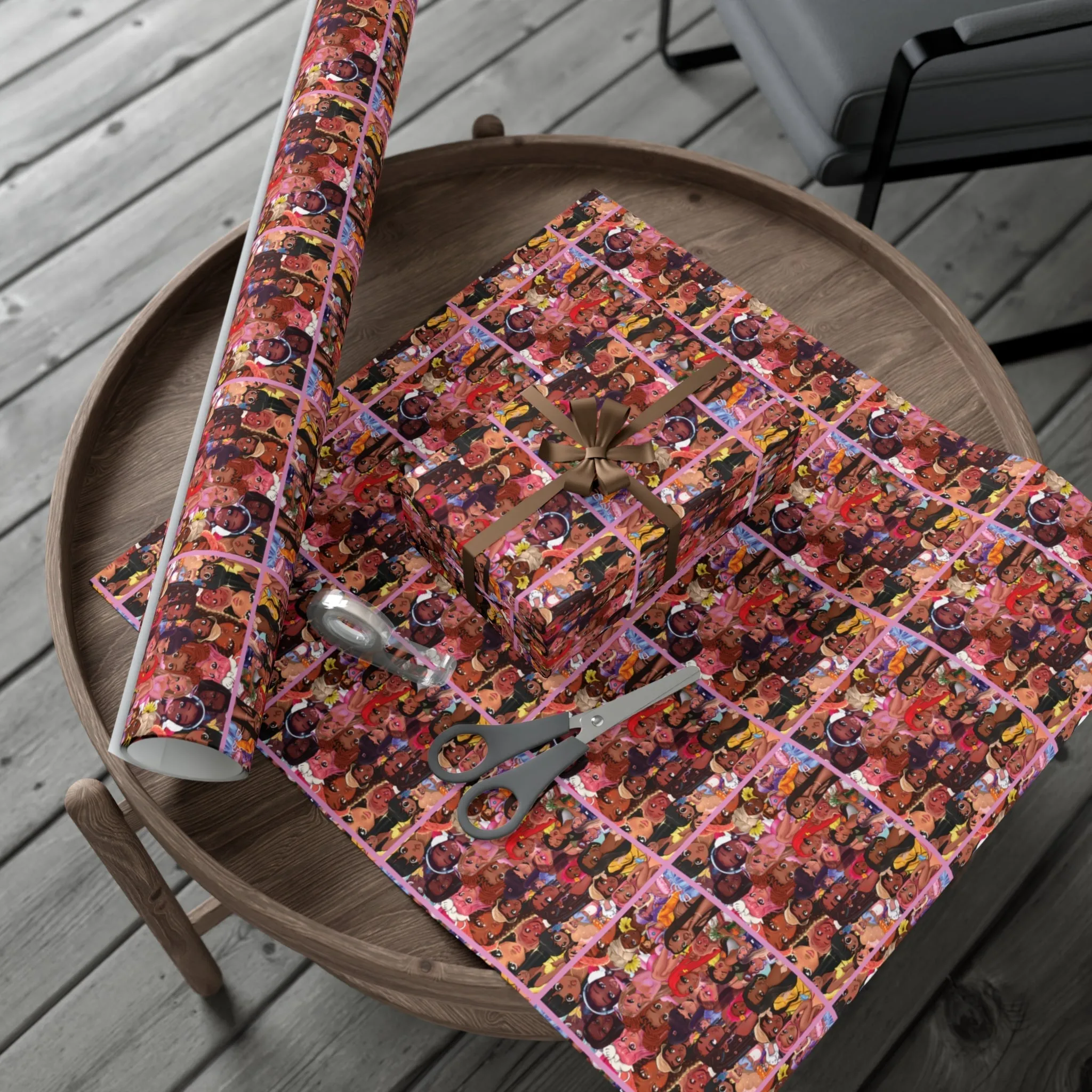 RawSueshii Collage - Gift Wrap Papers