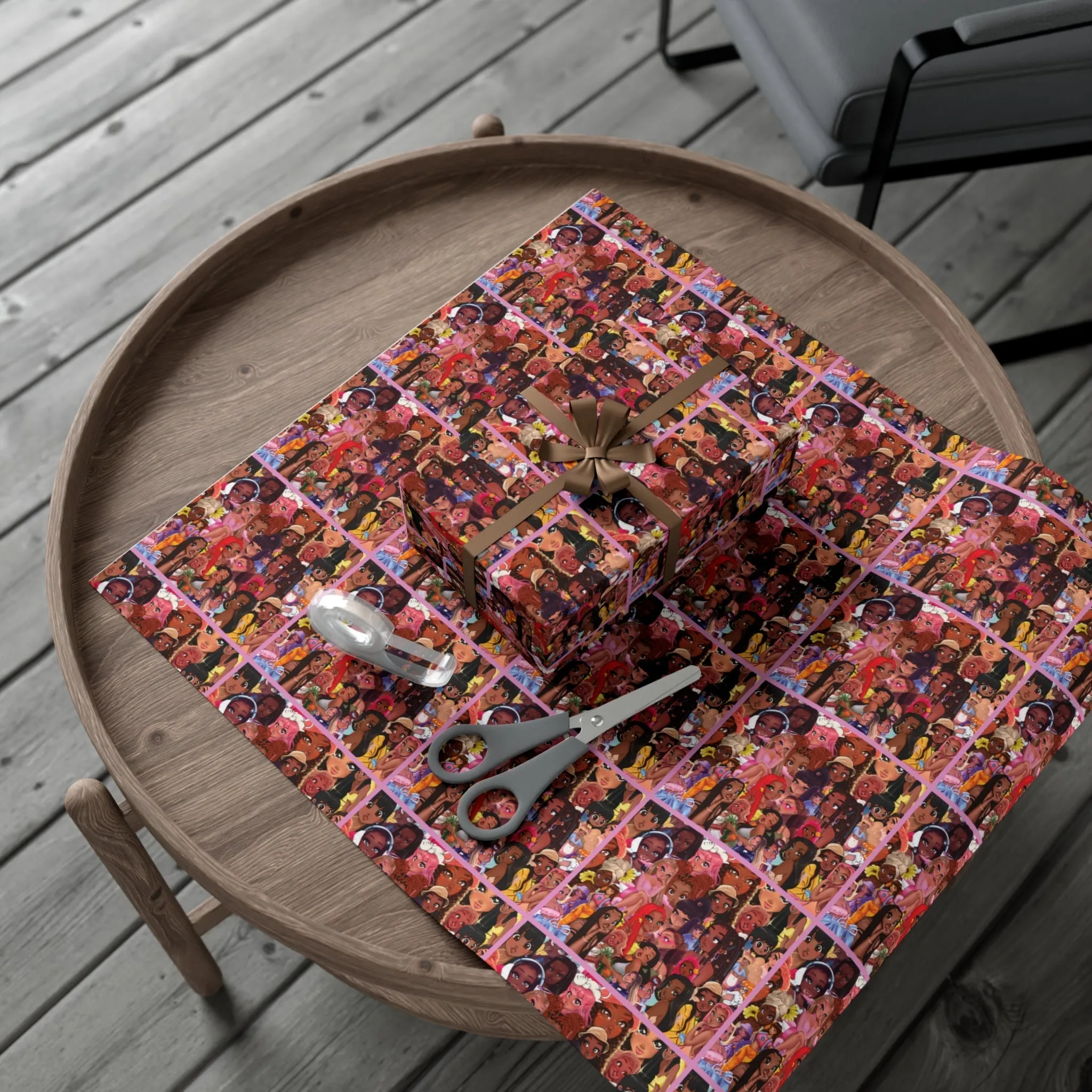 RawSueshii Collage - Gift Wrap Papers
