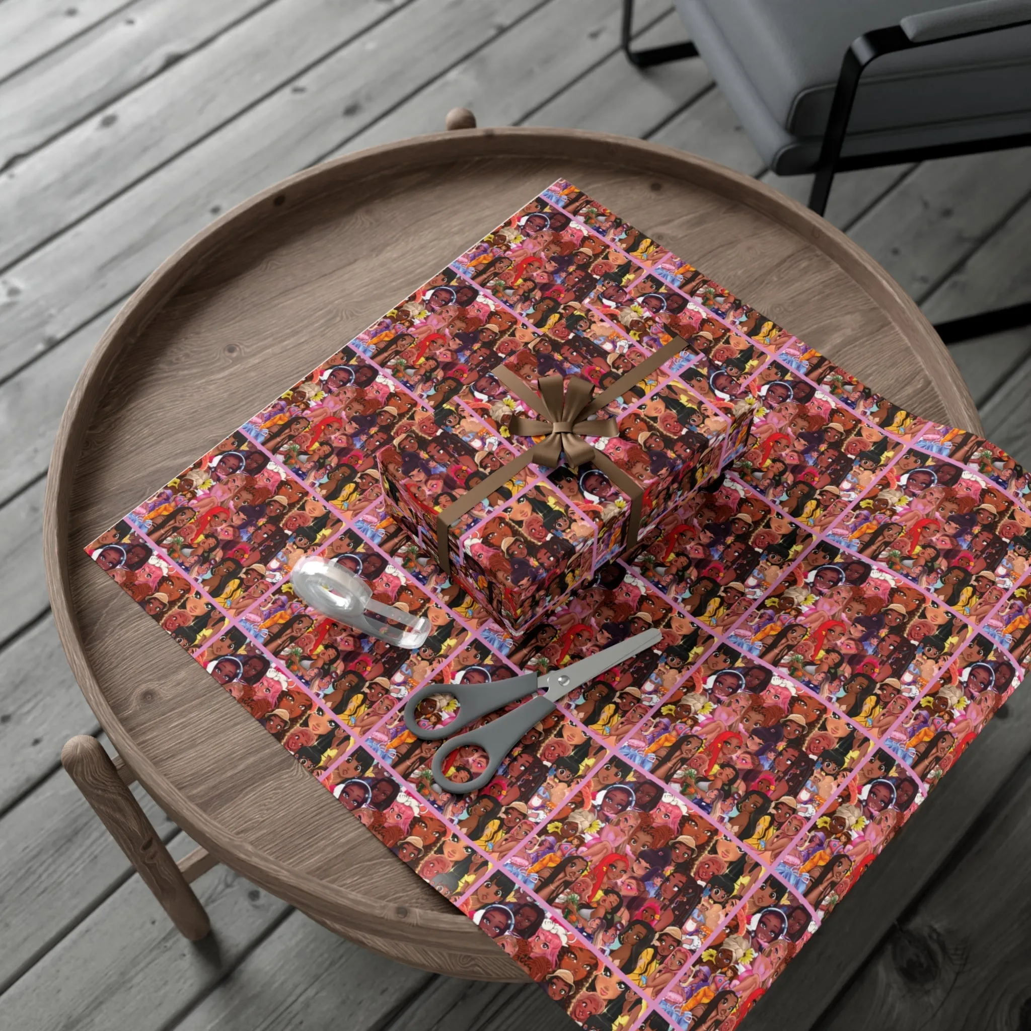 RawSueshii Collage - Gift Wrap Papers