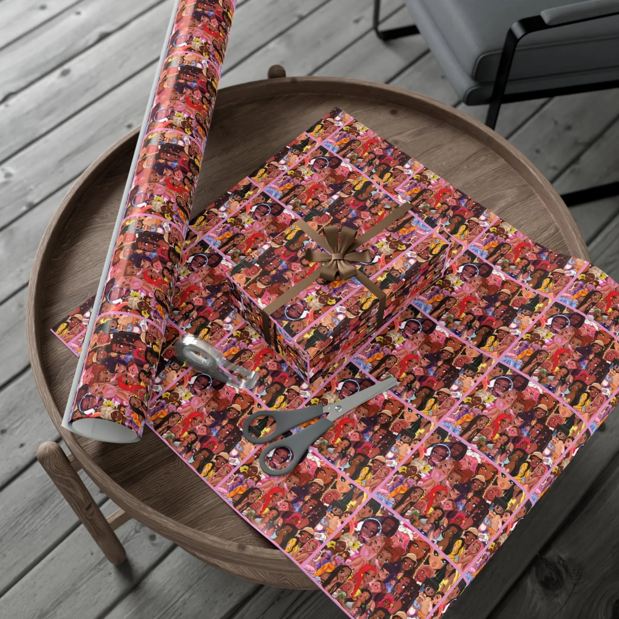 RawSueshii Collage - Gift Wrap Papers