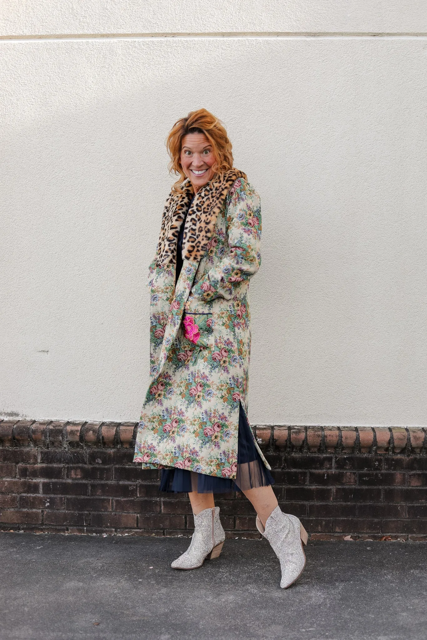 Remember Jacquard Coat