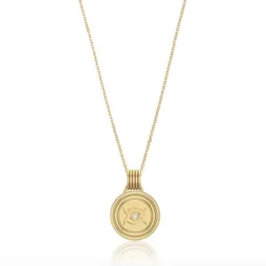 Sagesse - Vidi Petite Medallion Necklace 11mm