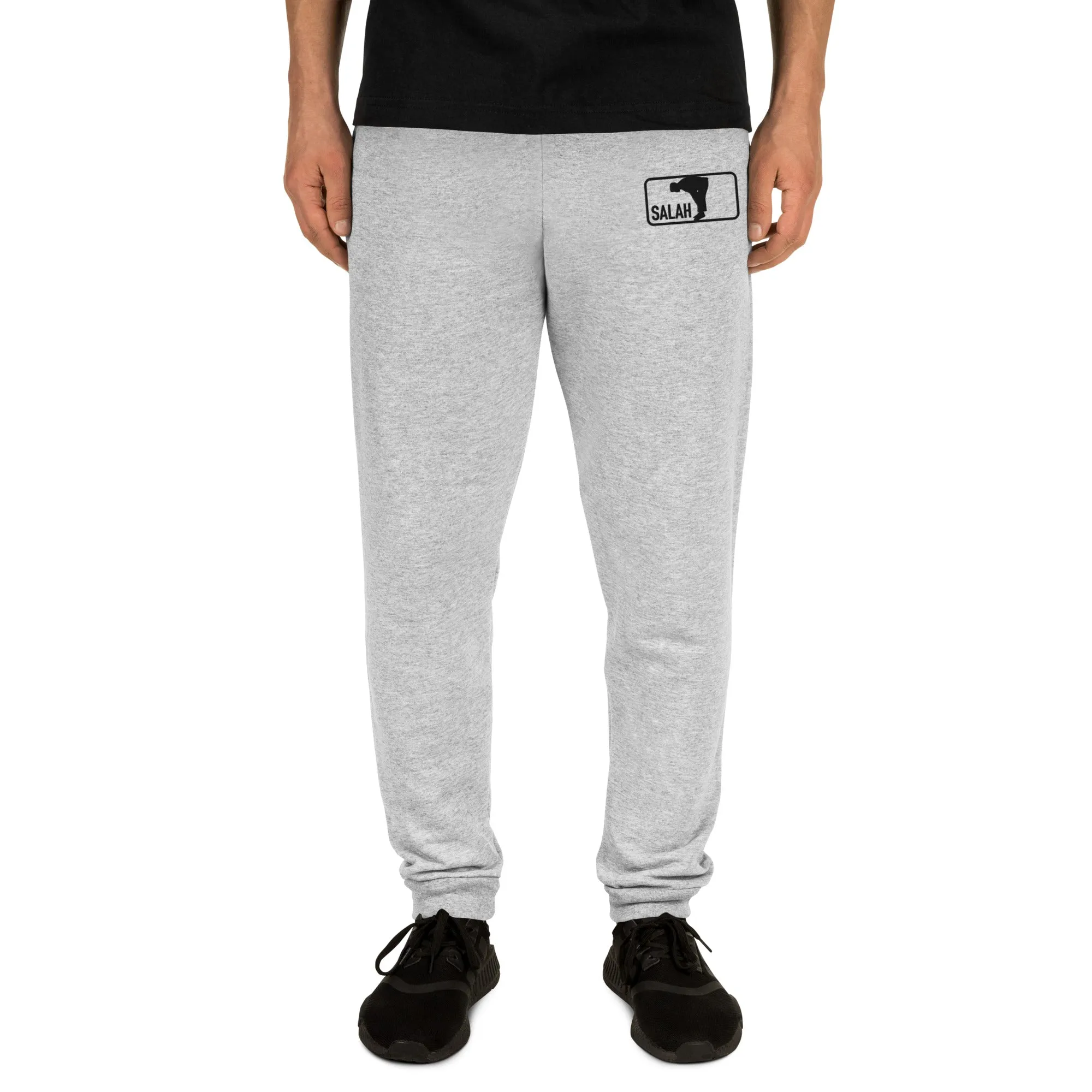 Salah Classic Black Logo Embroidered Joggers (Multiple Colors)