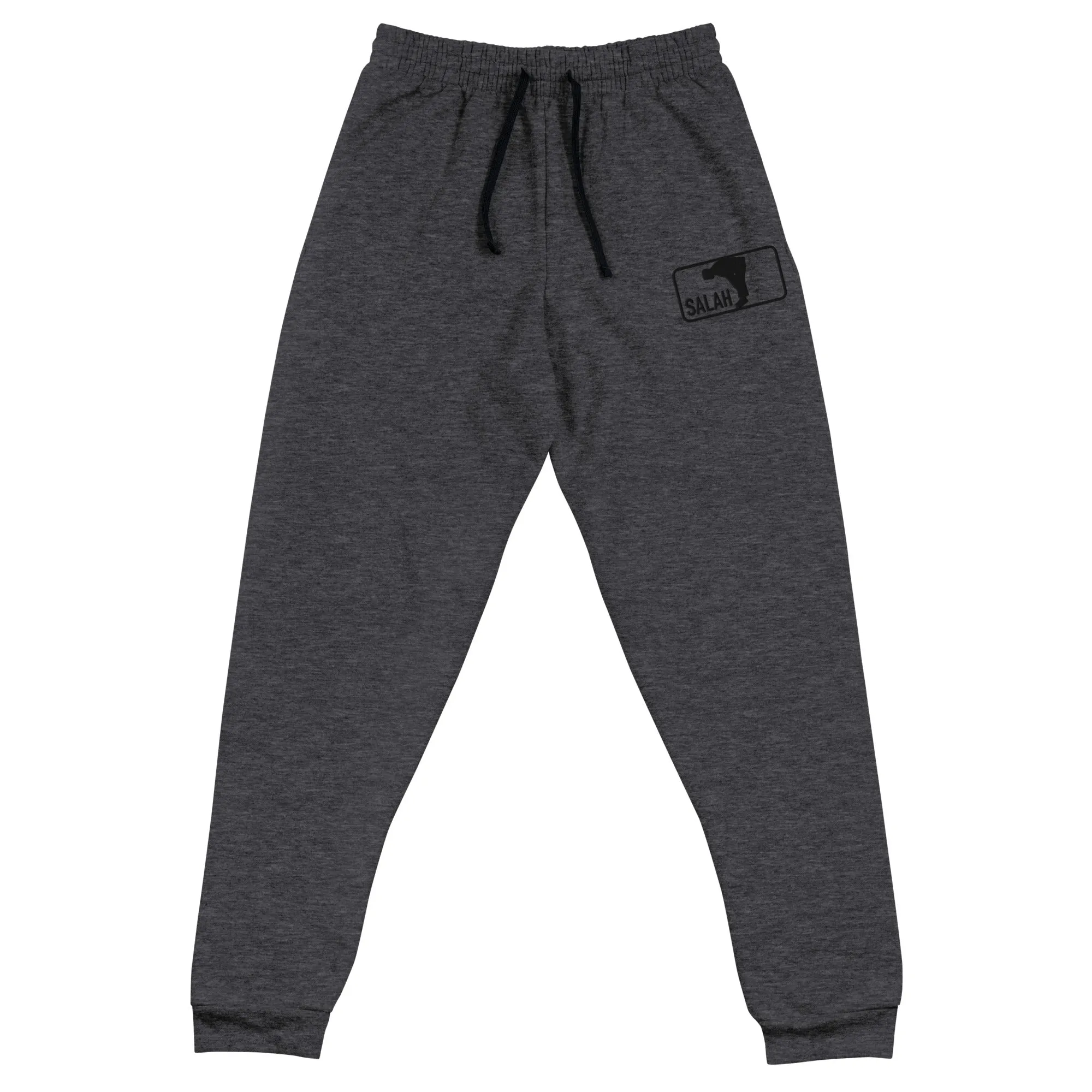 Salah Classic Black Logo Embroidered Joggers (Multiple Colors)