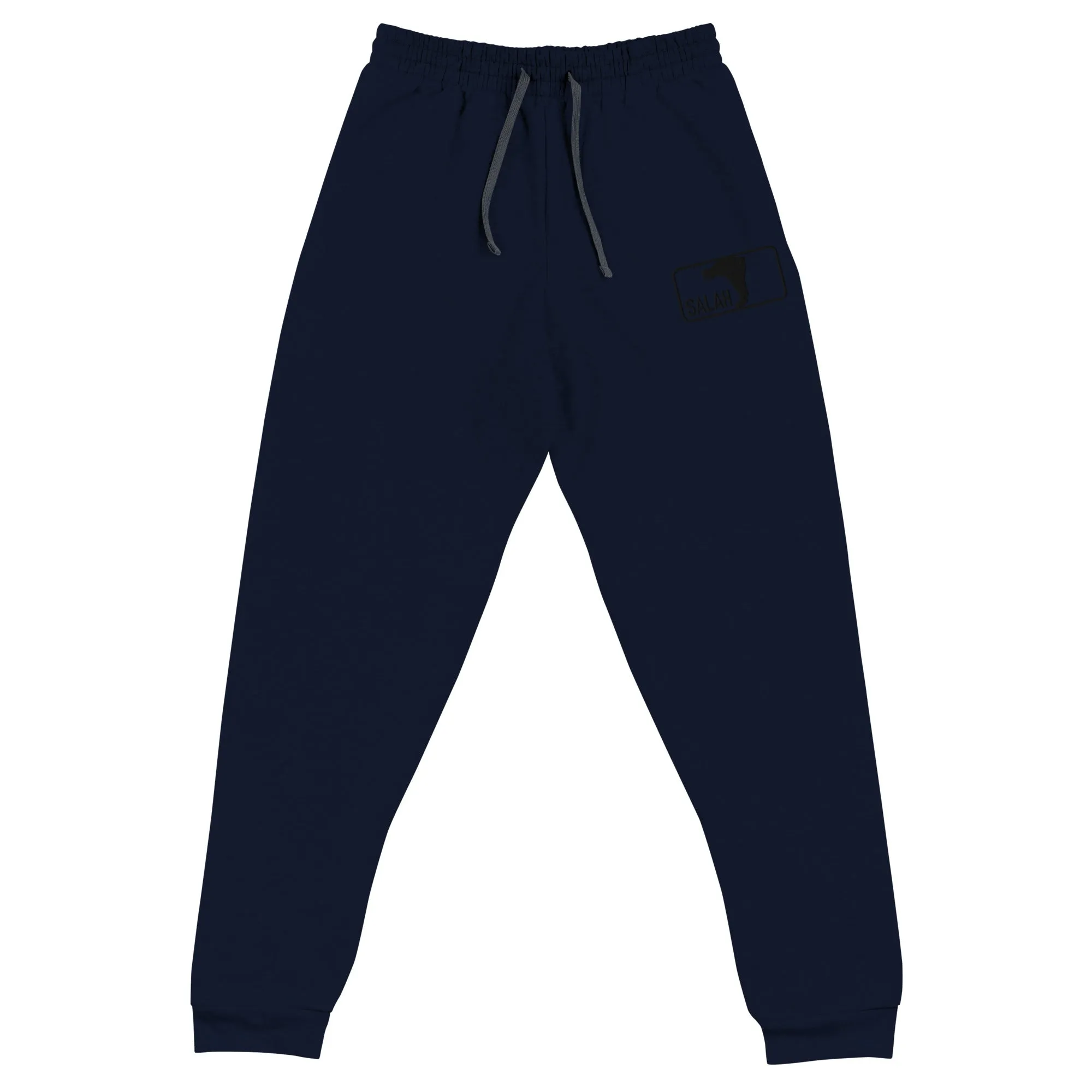 Salah Classic Black Logo Embroidered Joggers (Multiple Colors)