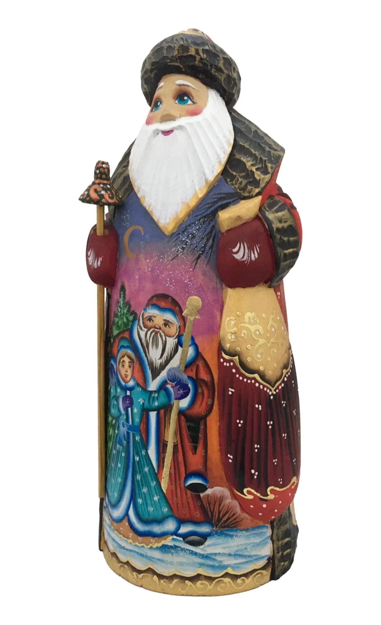 Santa Claus Girl with Toys