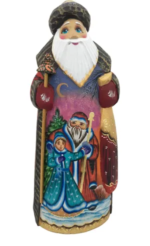Santa Claus Girl with Toys