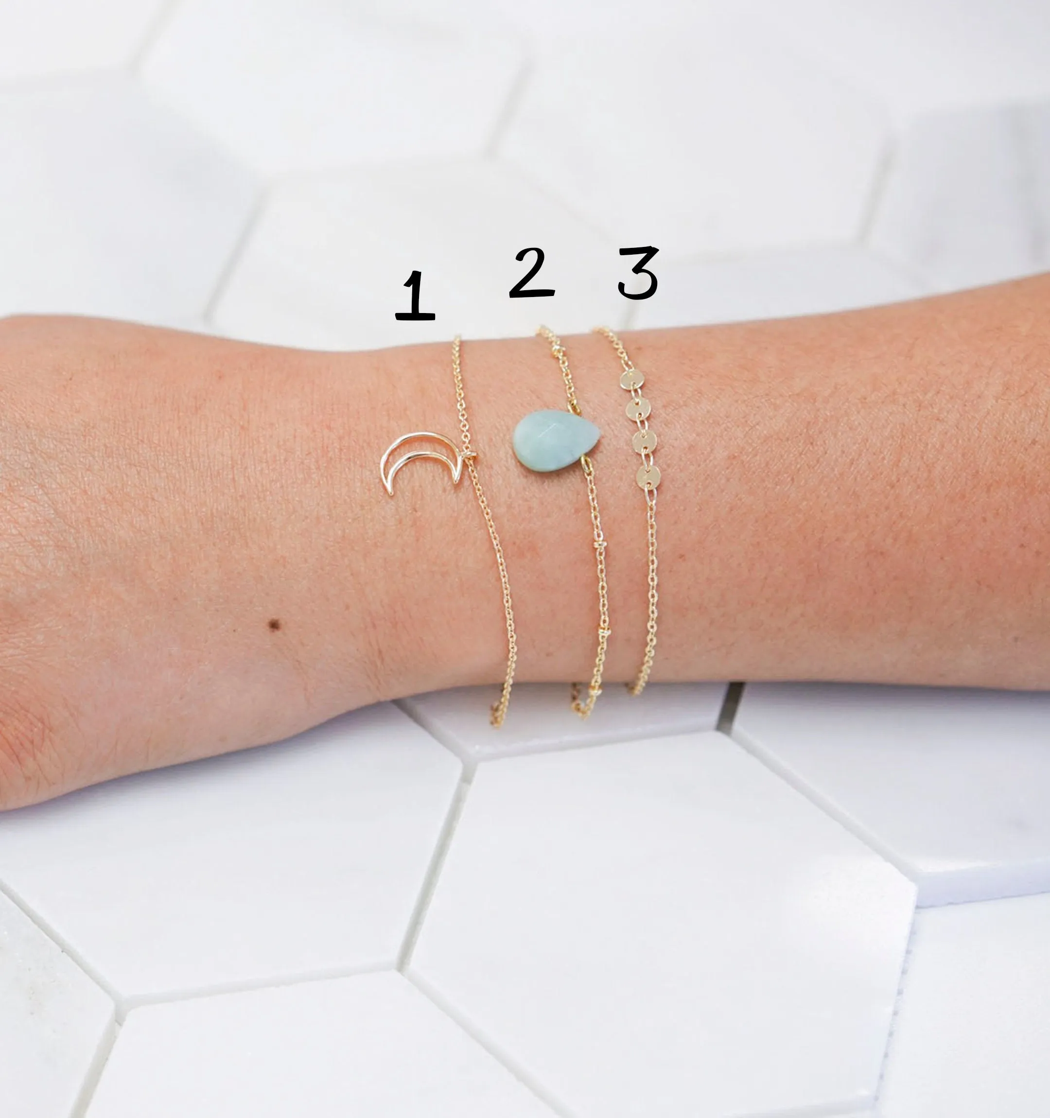 Sent From The Moon Bracelets