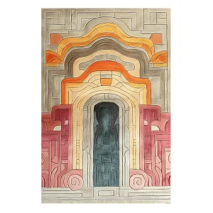 Serenity Gate Hand Tufted Rug