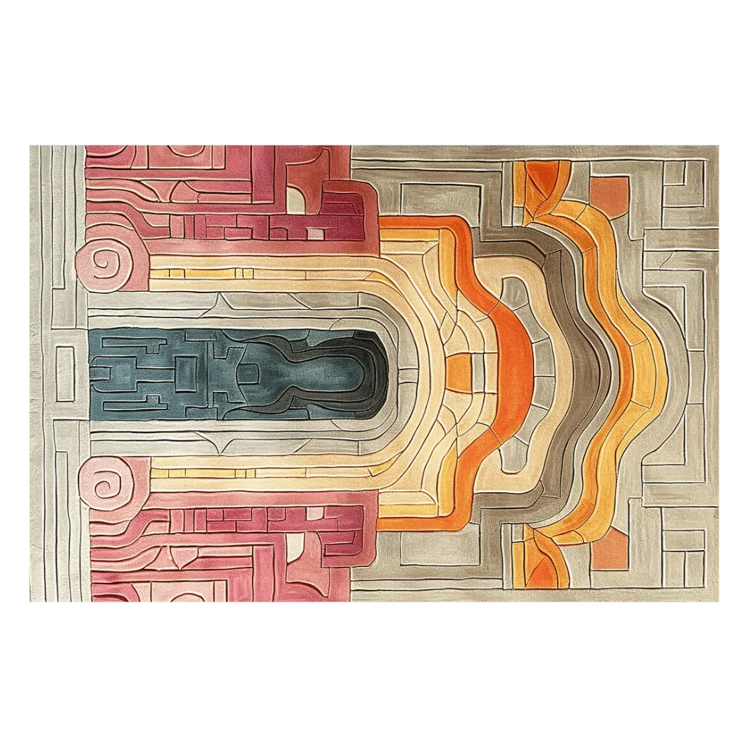 Serenity Gate Hand Tufted Rug